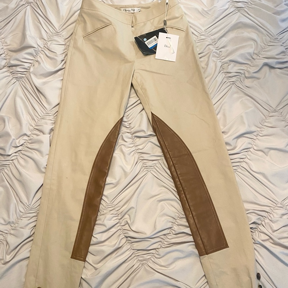 New with tags, Christian Dior skinny pants size 36, made in Italy